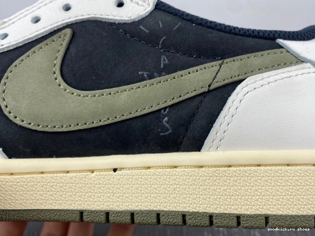 WMNS Scott x Air OG 1 Travis Olive Low DZ4137-106 Jordan 0806